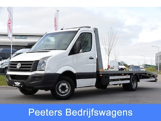 Volkswagen Crafter 46 2.0 TDI L3H1 Oprijwagen Cruise, 164Pk, Airco, Dubbel Lucht, Auto transporter, Uniek!