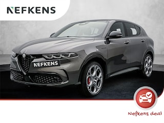Alfa Romeo Tonale SUV Veloce Hybrid 280 pk Automaat | Navigatie | Panoramadak | Rondomzicht Camera | Lederen Bekleding | Voorstoelen Verwarmd | Verwarmd Lederen Sportstuur | Elektrische Achterklep met Sensor | Matrix LED Koplampen | Dodehoek Detectie | Adaptieve Cruise Control | 20" Lichtmetalen Velgen | Apple Carplay/Android Auto |