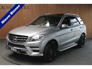 Mercedes-Benz M-klasse 500 AMG- styling Panodak Navi Camera Leer Climate Stoelverwarming Stoelventilatie PTS Xenon LM velgen