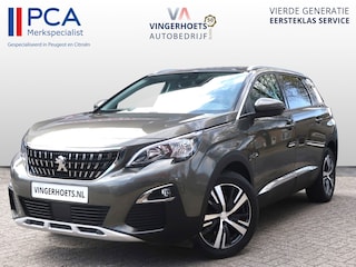 Peugeot 5008 130 Pk Benzine * AUTOMAAT * 7-Persoons * Hele Mooie Luxe * Navigatie * 1/2 Leder Interieur * L.M. Velgen met Vierseizoenenbanden * Achteruitrij Parkeer Camera * Electr Bedienbare Achterklep * Keyless Entry & Start Button * Vingerhoets: Vierde Generatie Eersteklas Service !