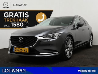 Mazda 6 Sportbreak 2.0 SkyActiv-G 165 Exclusive-Line automaat | Bose | Stoelgeheugen | Leder | 360 camera |
