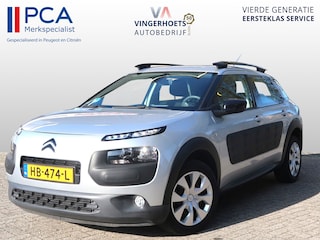 Citroën C4 Cactus 1.2 Benzine 82 Pk Super Zuinig en Luxe Uitvoering * Distributieriem reeds vervangen * * Luxe Airco Climate Control * Cruise Control * Achteruitrij Camera * Sensoren * Trekhaak * Goed Onderhouden * Vingerhoets: Vierde Generatie Eersteklas Service !