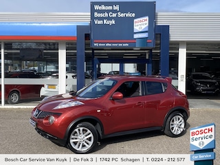 Nissan Juke 1.6 DIG-T Tekna / 190 PK / Cruise-Control / Vol-Leder / Afneembare-Trekhaak / Keyless / Radio-Bluetooth / Navi / Getinte-Ramen / Elektr.-Pakket / Camera-Achter / 17'' LMV / All-Season / ENZ.