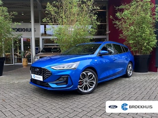 Ford Focus Wagon ST-LINE X WAGON 1.0 ECOBOOST HYBRID POWERSHIFT AUTOMAAT 155PK/114KW AGR-stoel | B&O | Stoel+stuurverw. | Cruise control | 1500kg trekgewicht! | 18''