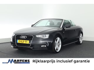 Audi A5 Cabriolet 1.8 TFSI 170pk 2x S-Line Nekverwarming Trekhaak Leder Stoelverwarming Navigatie