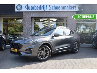 Ford Kuga ST-Line X PHEV TREKHAAK-AFN. ALCANTARA/LEER CAMERA RUIT+STOELVERW. CARPLAY DAB NAVI 2xPDC 18"LMV ACC ELEK.VERST.STOEL BLIS GSM-LADER DEALER-ONDERHOUDEN ENZ.