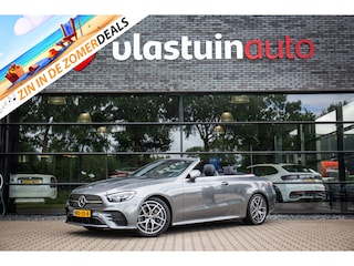 Mercedes-Benz E-klasse Cabrio 200 AMG Line Open dak, sfeerverlichting, stoel- en nekverwarming, isofix
