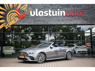 Mercedes-Benz E-klasse Cabrio 200 AMG Line Open dak, sfeerverlichting, stoel- en nekverwarming, isofix
