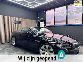 BMW 6-serie Cabrio 650i High Executive 2 Eig navi yongtimer leder Head Up Nightvision 19 Inch Bluetooth In Nieuwstaat!!!