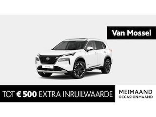 Nissan X-Trail 1.5 e-4orce Tekna Plus 4WD + Parelmoer lak | 360 graden camera | Lederen bekleding | Schuif/kantel dak | Head up display