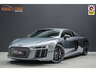 Audi R8 V10 5.2 610pk FSI quattro Plus |Capristo sportuitlaat|dealer onderhouden|Carbon pakket|keramisch|Bang & Olufsen|elek. stoelen|20" lichtmetalen velgen|stoelverwarming||DAB|navi|