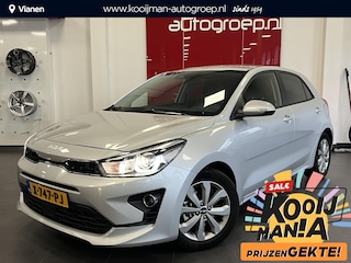 Kia Rio 1.0 T-GDi MHEV DynamicPlusLine | Slechts 4.299km gereden! | Mét trekhaak | Apple Carplay/Android Auto | Adaptive cruise control | Keyless | Achteruitrij camera | Parkeersensoren achter | Full map navigatie |