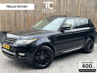 Land Rover Range Rover Sport 3.0 TDV6 HSE Dynamic Panoramadak | Lederen bekleding | Blauw metallic | 21 inch lichtmetalen velgen | Keyless entry | Rondomzicht camera | Elektrisch verstelbare stoelen