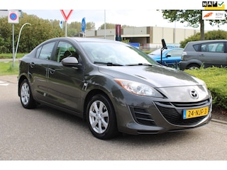 Mazda 3 1.6 BUSINESS-uitv/CLIMA AIRCO/LM-VELGEN/ISOFIX/MP3+AUX/nieuwe APK+O.H.BEURT/ZEER NETTE STAAT/TECHNISCH ZEER GOED EN ZUINIG