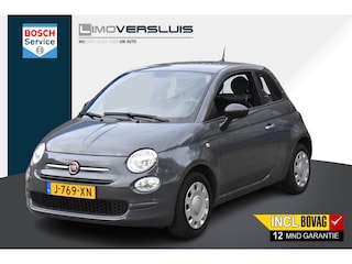 Fiat 500 1.0 Hybrid Pop Grigio Carrara 1e Eigenaar | Airco | 12 mnd BOVAG garantie Whatsapp 06-53188999