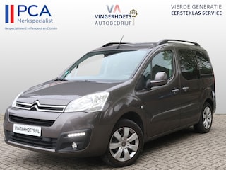 Citroën Berlingo 110 Pk Benzine * 5-Persoons * Hoge Zit * Luxe Uitvoering * Navigatie * Achteruitrij Camera * Voor en Achter ook Parkeer Sensoren * Cruise & Climate Control * Distributieriem 2024 Vervangen * Apple Car Play * Vingerhoets; Vierde Generatie Eersteklas Service !