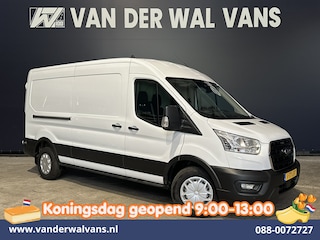 Ford Transit 2.0 TDCI 130pk L3H2 Euro6 Airco | Camera | Navigatie | Android Auto | Cruisecontrol | Parkeersensoren Stoelverwarming, Verwarmde voorruit, 2500kg trekvermogen, Bijrijdersbank