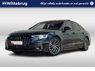 Audi A8 60 TFSI e 462pk tiptronic quattro | Nieuw 184k | Panoramadak | Carbon | Vierwielbesturing | Servo | Head Up | Digitale TV | Ventilatie & Massage | Assistentiepakket plus | Elektr. achterstoelen
