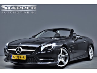 Mercedes-Benz SL 500 V8 435pk Automaat AMG-Line Pano/B&O/Luchtvering/Airscarf/Massage/Ventilatie/Keyless/Xenon/Led/Leer/Camera