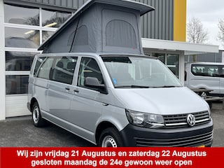 Volkswagen Transporter Kombi Camper 2.0 TDI L2H1 9-persoons Zelfbouw camper incl. "camproof slaaphefdak" airco 2-2-2-3 opstelling Bus camper Camper