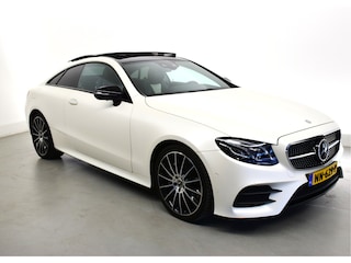 Mercedes-Benz E-klasse Coupé 400 4MATIC Edition 1 AMG-HUD-PANORAMA-DISTRONIC+BURMESTER-MAGNO WHITE LUCHTVERING-Airmatic-360 camera,