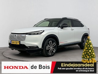 Honda HR-V 1.5 e:HEV Advance Style Plus | Facelift | Tot 10 jaar garantie!* | Two Tone | 1/2 wit leder | Camera | Navigatie Apple Carplay/Android Auto | 18 Inch