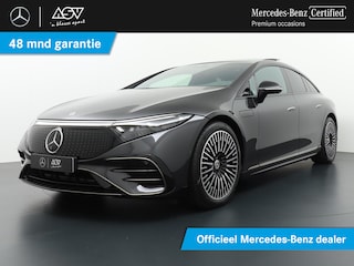 Mercedes-Benz EQS 580 4MATIC AMG Line 108kWh Accu | Panorama - Schuifdak | Head-Up Display | 21" AMG Velgen | Nappaleder bekleding | Voorruit verwarmd | Airmatic Luchtvering | Achterasbesturing tot 10 graden