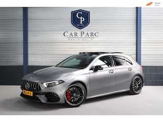 Mercedes-Benz A-klasse 45 S 4MATIC+ BTW/MATT/MULTIBEAM/VIRTUAL/SFEER/KUIP+LEER+S.VERWARMING+MEMORY/19"/ACC/ECC/12 MND GARANTIE