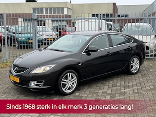 Mazda 6 1.8 Touring 1e eigenaar NL AUTO NAP! Airco l Cruise l Afneem trekhaak l LMV l MTF-stuur! TOPSTAAT l DEALER OH!