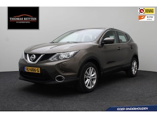 Nissan Qashqai 1.2 N-Vision 2017 Navigatie | Camera | Bluetooth | Climate control | Cruise control | Trekhaak | LED | PDC | Elektrische ramen + spiegels | Lichtmetaal | Stoelverwarming |