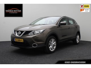 Nissan Qashqai 1.2 N-Vision 2017 Navigatie | Camera | Bluetooth | Climate control | Cruise control | Trekhaak | LED | PDC | Elektrische ramen + spiegels | Lichtmetaal | Stoelverwarming |