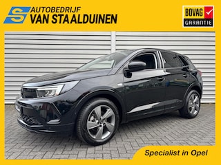Opel Grandland 1.2 Turbo GS | Apple Carplay | Lage kilometerstand | Navigatie | Metalliclak | Donker getint glas | 18 inch velgen |Parkeersensoren voor | Parkeersensoren achter |