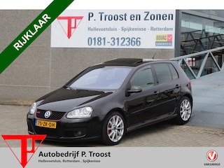 Volkswagen Golf 2.0 TFSI GTI Nederlandse auto AUTOMAAT/Schuifkantel dak/Cruise control/Climate control/Apple carplay/Stoelverwarming/Bluetooth/17'' Lichtmetalen velgen/Elektrische ramen/Elektrisch inklapbare spiegels.