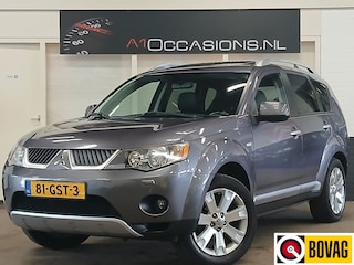 Mitsubishi Outlander 2.4 Instyle 7 PERSONEN + LEDER + KANTELDAK !!