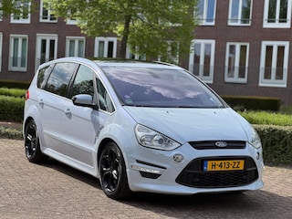 Ford S-MAX 2.0 EcoBoost S Edition|Navigatie|Camera|Trekhaak|Leer/Alcantara| Ice White Pearl|240PK
