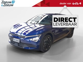 Kia EV6 Light Edition 63 kWh DIRECT LEVERBAAR | YACHT BLUE METALLIC | + 500,- EURO KORTING OP KIA LAADPAAL | Stoelverwarming vόόr en stuurwielverwarming | Achteruitrijcamera | Parkeersensoren, voor- en achterzijde