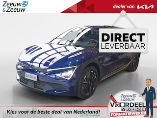 Kia EV6 Light Edition 63 kWh DIRECT LEVERBAAR | YACHT BLUE METALLIC | + 500,- EURO KORTING OP KIA LAADPAAL | Stoelverwarming vόόr en stuurwielverwarming | Achteruitrijcamera | Parkeersensoren, voor- en achterzijde