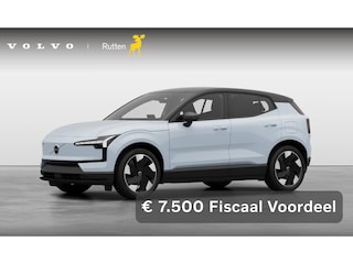 Volvo EX30 272PK Ext. Range Plus Nu van €45.995 Voor €38.495! / Adaptieve Cruise Control/ Dodehoek Detectie / Parkeersensoren voor en achter/ Achteruitrijcamera/ Warmtepomp/ Google Services/