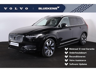 Volvo XC90 T8 Recharge AWD Ultimate Bright - LONG RANGE - Luchtvering - Panorama/schuifdak - IntelliSafe Assist & Surround - 360º Camera - Bowers & Wilkins audio - Adaptieve LED koplampen - Verwarmde voorstoelen, stuur & achterbank - Parkeersensoren voor & achter - Elektr. bedienb. voorstoelen met geheugen - Draadloze tel. lader - Head up display - Extra getint glas - 21' LMV