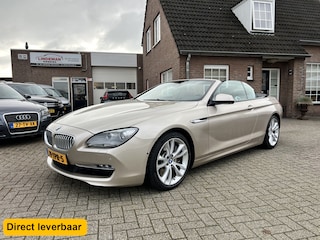 BMW 6-serie Cabrio 650i High Exec. 408pk Sportleder Head-Up Org. Nederlands
