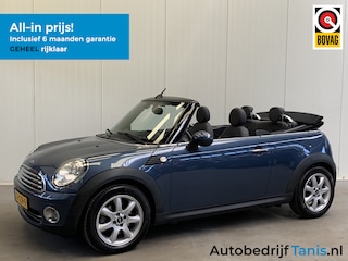 Mini Cooper Cabrio 1.6 Chili AIRCO/ECC-PDC-LEDER-LMV