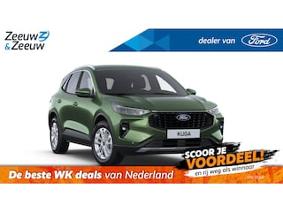 Ford Kuga 2.5 PHEV Titanium | €4.000,- Ford voordeel | Camera | 17" Lichtmetaal | Apple Carplay&Android Auto | Parkeersensoren | Led verlichting | Keyless Entry | Nieuw te bestellen |