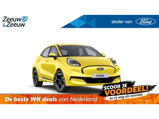 Ford Puma Gen-E Premium 44 kWh | Camera | led verlichting | 18" Lichtmetaal | Apple Carplay&Android Auto | Privacyglass | Navigatie | Nieuw te bestellen |