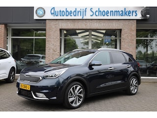 Kia Niro 1.6 GDi Hybrid ExecutiveLine CAMERA LEER+MEMORY TREKHAAK STOELVENTILATIE 4xSTOELVERWARMING JBL CARPLAY DAB STUURVERWARMING NAP DEALER-ONDERHOUDEN GSM-LADER 18"LMV DODEHOEK ENZ! ENZ!