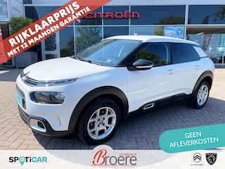 Citroën C4 Cactus 1.2 Turbo 110pk EAT6 Automaat Shine | verw. voorstoelen, navigatie, pdc v&a, camera, 16 inch velgen, apple, android, bluetooth, climate, cruise