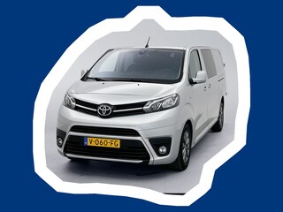 Toyota Proace 2.0 D-4D Professional DC Long Dubbele Cabine Navigatie Trekhaak Navigatie Cruise Control