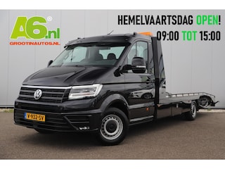 Volkswagen Crafter 35 2.0 TDI L4 4Motion Highline 177PK Automaat TIJHOF Luchtvering Deep Black Metallic Stuur & Stoelverwarming Navigatie Carplay Android Full LED 1290KG Laadvermogen!
