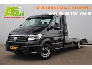 Volkswagen Crafter 35 2.0 TDI L4 4Motion Highline 177PK Automaat TIJHOF Luchtvering Deep Black Metallic Stuur & Stoelverwarming Navigatie Carplay Android Full LED 1290KG Laadvermogen!