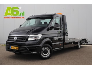 Volkswagen Crafter 35 2.0 TDI L4 4Motion Highline 177PK Automaat TIJHOF Luchtvering Deep Black Metallic Stuur & Stoelverwarming Navigatie Carplay Android Full LED 1290KG Laadvermogen!