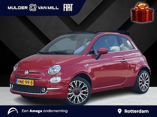 Fiat 500 Cabio RED 1.0 Hybrid 70pk | NAVI | CLIMA | DAB+ | 16" LM-VELGEN | APPLE CARPLAY / ANDROID AUTO |
